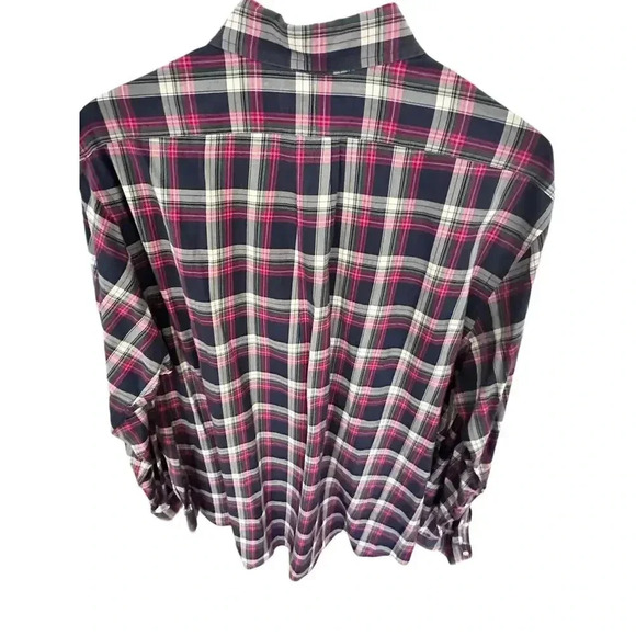 Ralph Lauren Long Sleeve Button-Down Plaid Custom Fit Shirt Size XXL - Picture 2 of 6